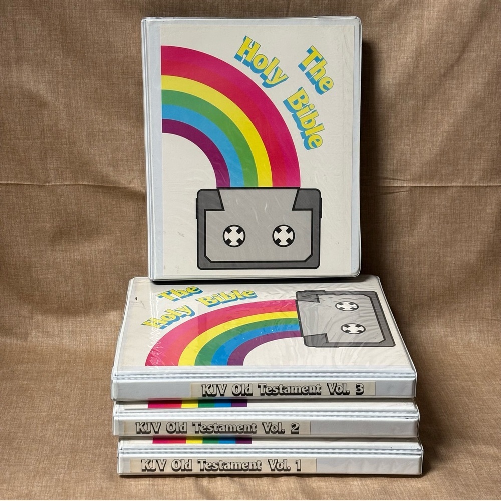 The Holy Bible King James Version Cassette Tapes Audiobook-Complete